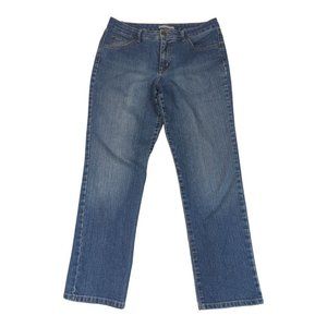 Bandolinoblu Mandie  High‎ Rise Straight Jeans Size 10